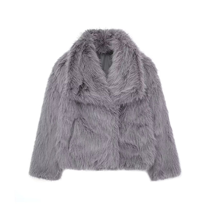 Loreo Faux Fur Coat